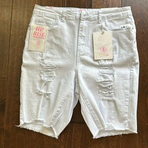 White Bermuda Shorts